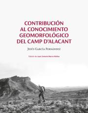 Contribucion Al Conocimiento Geomorfologico Del Camp D'Alacant