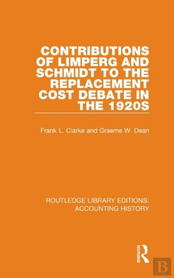 Bertrand.pt - Contributions Of Limperg And Schmidt To The Replacement Cost Debate In The 1920s