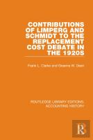 Contributions Of Limperg And Schmidt To The Replacement Cost Debate In The 1920s