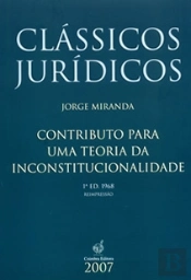 Contributo para Uma Teoria da Inconstitucionalidade