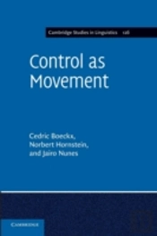 Control As Movement