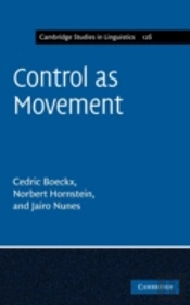 Control As Movement