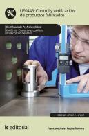 Control Y Verificación De Productos Fabricados. Fmee0108 - Operaciones Auxiliares De Fabricación Mec