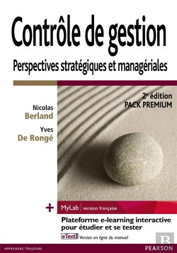 Bertrand.pt - Controle De Gestion 2e, Pack Premium Fr (Inclut Livre, Mylab Et Etext En Francais)