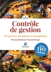 Controle De Gestion 4e Edition + Videos - Perspectives Strategiques Et Manageriales