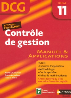 Bertrand.pt - Contrôle De Gestion ; Épreuve 11 ; Dcg ; Élève (Édition 2007)