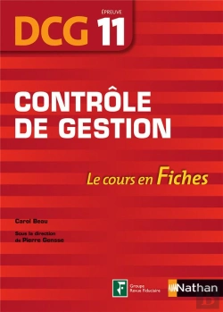 Bertrand.pt - Controle De Gestion Epreuve 11 Dcg Le Cours En Fiches 2016