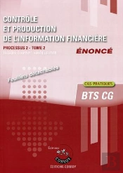 Controle Et Production De L Information Financiere T.2 Enonce