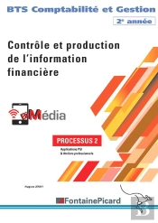 Contrôle Et Production De L'Information Financière ; Bts Comptabilité Et Gestion 2e Année ; Processus 2 ; Livre De L'Élève