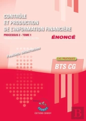 Controle Et Production De L'Information Financiere T1 - Enonce