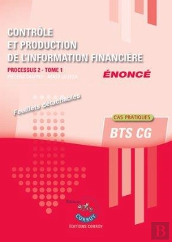 Bertrand.pt - Controle Et Production De L'Information Financiere T1 - Enonce - Processus 2 Du Bts Cg