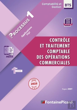 Bertrand.pt - Contrôle Et Traitement Comptable Des Opérations Commerciales, Processus 1, Bts Cg 1ère Année (Édition 2025)