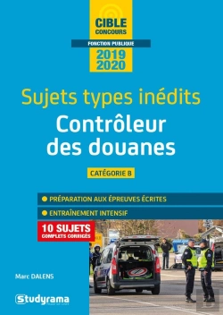 Bertrand.pt - Contrôleur Des Douanes ; Catégorie B ; Sujets Types Inédits (Édition 2019/2020)