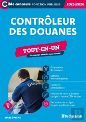 Contrôleur Des Douanes - Tout-En-Un (Catégorie B - Concours 2025-2026)