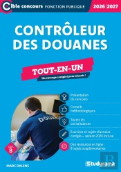 Contrôleur Des Douanes - Tout-En-Un (Catégorie B - Concours 2026-2027)