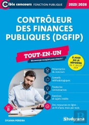 Contrôleur Des Finances Publiques (Dgfip) : Tout-En-Un (Catégorie B - Concours 2024-2025)