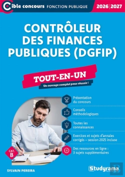 Bertrand.pt - Contrôleur Des Finances Publiques (Dgfip) - Tout-En-Un (Catégorie B - Concours 2026-2027) (Édition 2026/2027)