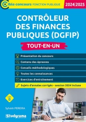 Contrôleur Des Finances Publiques (Dgfip) : Tout-En-Un (Édition 2024/2025)