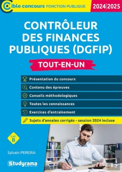 Bertrand.pt - Contrôleur Des Finances Publiques (Dgfip) : Tout-En-Un (Édition 2024/2025)