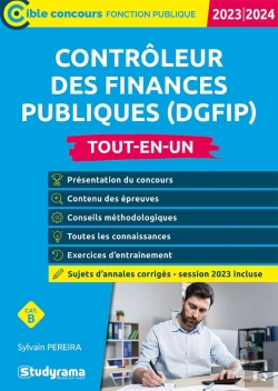 Bertrand.pt - Contrôleur Des Finances Publiques : Tout-En-Un Categorieab (Édition 2023/2024)