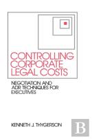 Controlling Corporate Legal Costs