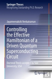 Controlling The Effective Hamiltonian Of A Driven Quantum Superconducting Circuit