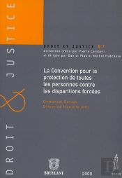 Convention Pour La Protection De Toutes Les Personnes Contres Les Disparitions Forcées