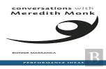 Conversations With Meredith Monk (Expanded Edition)