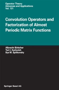 Bertrand.pt - Convolution Operators And Factorization Of Almost Periodic Matrix Functions