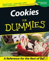 Cookies For Dummies