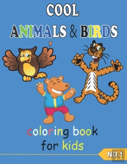 Bertrand.pt - Cool Animals & Birds Coloring Book For Kids No.1