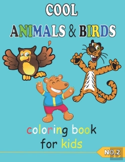 Bertrand.pt - Cool Animals & Birds Coloring Book For Kids No.2
