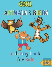 Cool Animals & Birds Coloring Book For Kids No.3