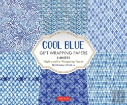 Bertrand.pt - Cool Blue Gift Wrapping Papers - 6 Sheets