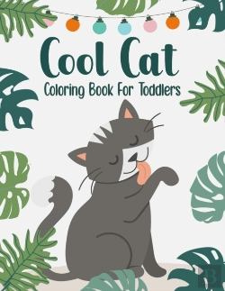 Bertrand.pt - Cool Cat Coloring Book For Toddlers