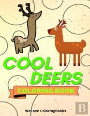 Cool Deers Coloring Book
