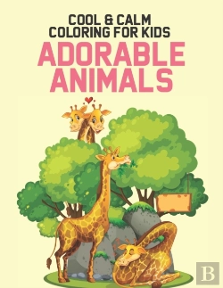 Bertrand.pt - Cool & Calm Coloring For Kids Adorable Animals