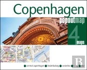 Copenhagen Popout Map - Pocket Size, Pop Up Map Of Copenhagen City Centre