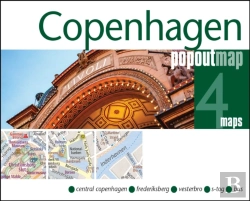 Bertrand.pt - Copenhagen Popout Map - Pocket Size, Pop Up Map Of Copenhagen City Centre