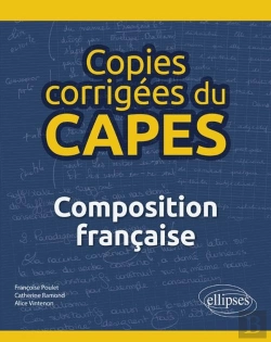 Bertrand.pt - Copies Corrigées Du Capes : Composition Française (Édition 2018)