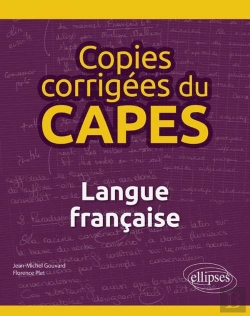 Bertrand.pt - Copies Corrigées Du Capes : Langue Française (Édition 2018)