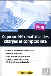 Copropriete : Maitrise Des Charges Et Comptabilite