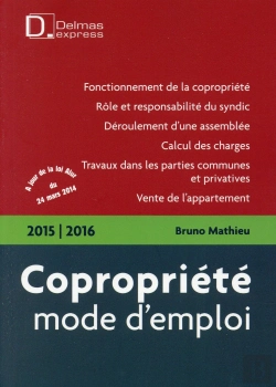 Bertrand.pt - Copropriete, Mode D'Emploi 2014/2015 - 7<Sup>E</Sup> Edition