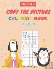 Copy The Image Coloring Books For Kids Ages 4-8