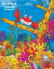 Coral Reef Animals Coloring Book