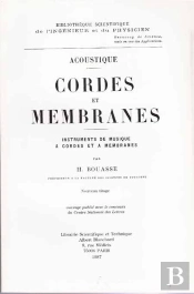 Cordes Et Membranes ; Instruments De Musique À Cordes Et À Membranes