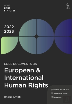 Bertrand.pt - Core Documents On European & International Human Rights 2022-23