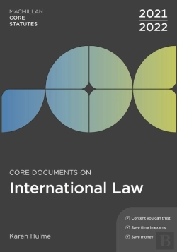 Bertrand.pt - Core Documents On International Law 2021-22