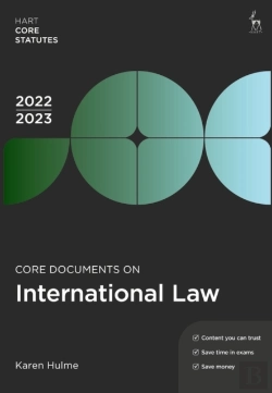 Bertrand.pt - Core Documents On International Law 2022-23