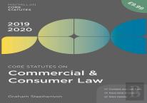 Core Statutes On Commercial & Consumer Law 2019-20